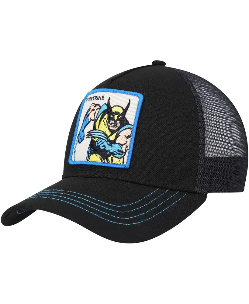 Lids Men's Black X Men Wolverine Retro A-Frame Adjustable Hat