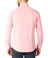 OppoSuits Men's Long-Sleeve Lush Blush Shirt