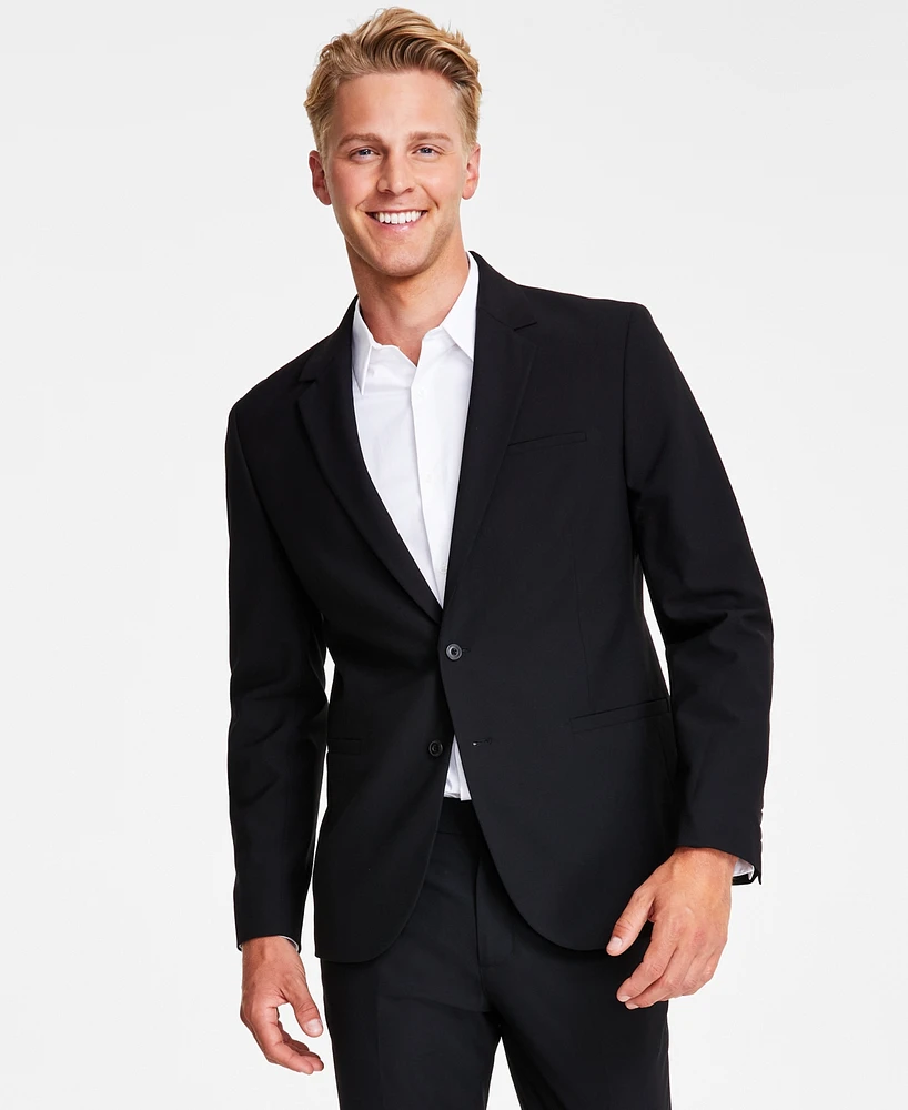Calvin Klein Men's Refined Slim-Fit Stretch Suit Jacket