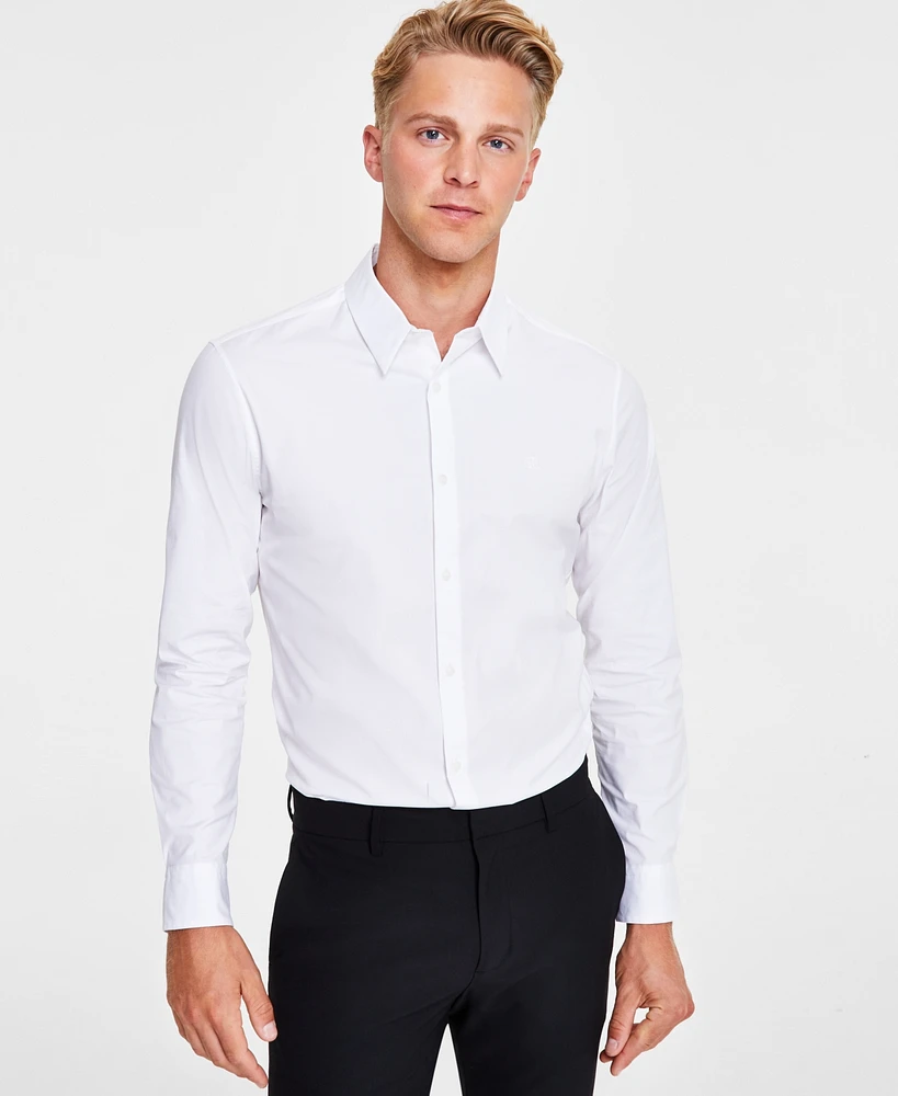 Calvin Klein Men's Slim-Fit Refined Button-Down Shirt