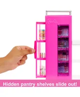 Barbie Doll and Ultimate Pantry Play Set, Barbie Kitchen Add-on With 30+ Food-Themed Pieces - Multi