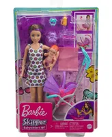 Barbie Skipper Babysitters, Inc. Doll and Stroller Playset - Multi