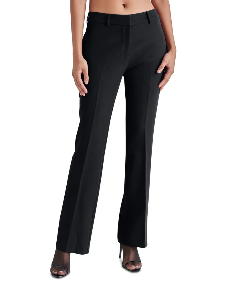 Steve Madden Women's Waverly Mid Rise Ankle-Length Trousers