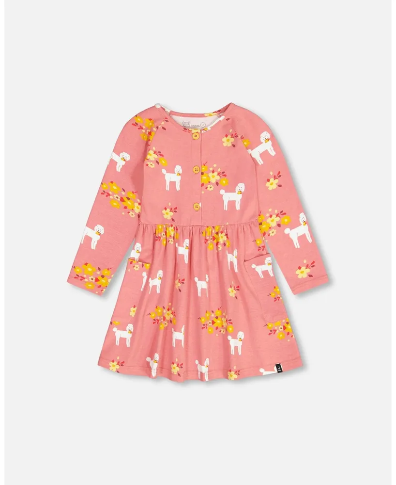 Poodle Print Dress