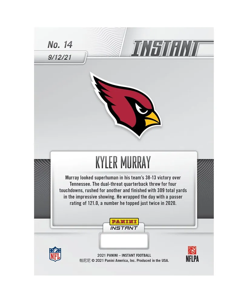 Kyler Murray Arizona Cardinals Fanatics Exclusive Parallel Panini America Instant 5 Touchdowns Single Trading Card - Limited Edition of 99
