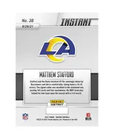 Matthew Stafford Los Angeles Rams Fanatics Exclusive Parallel Panini America Instant Nfl Week 3 Win over Tampa Bay Single Trading Card