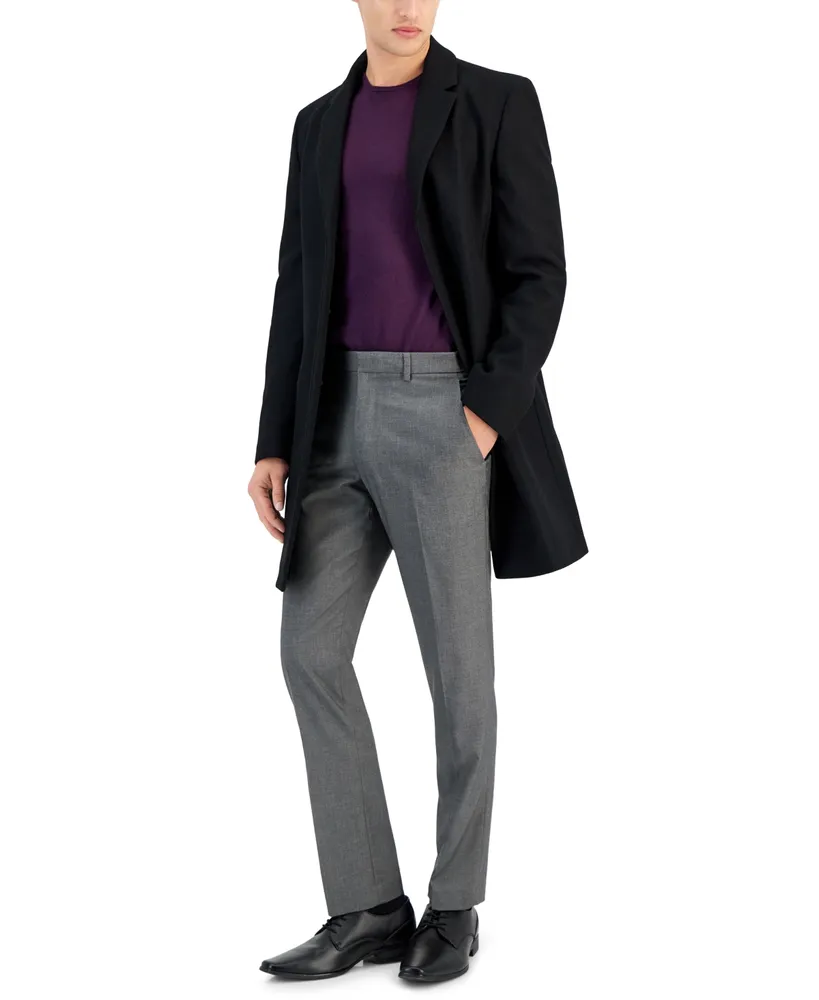 Classic Tailored Fit Wool Topcoat