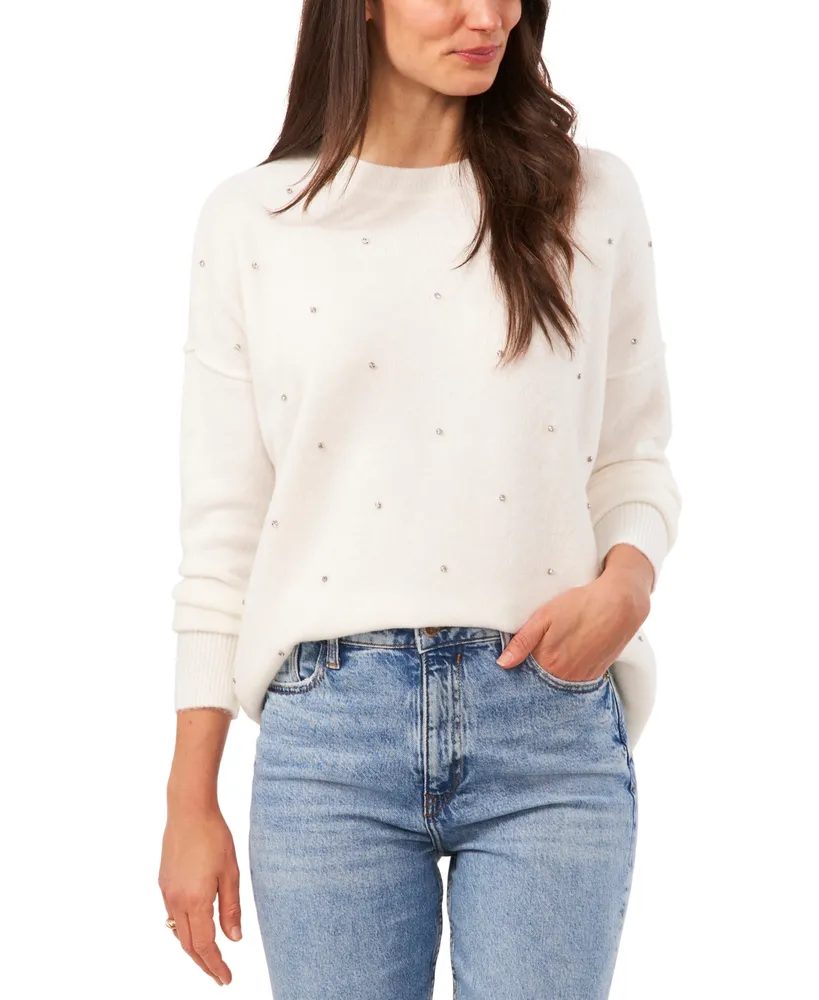 Vince Camuto Oversized Crewneck Sweaters