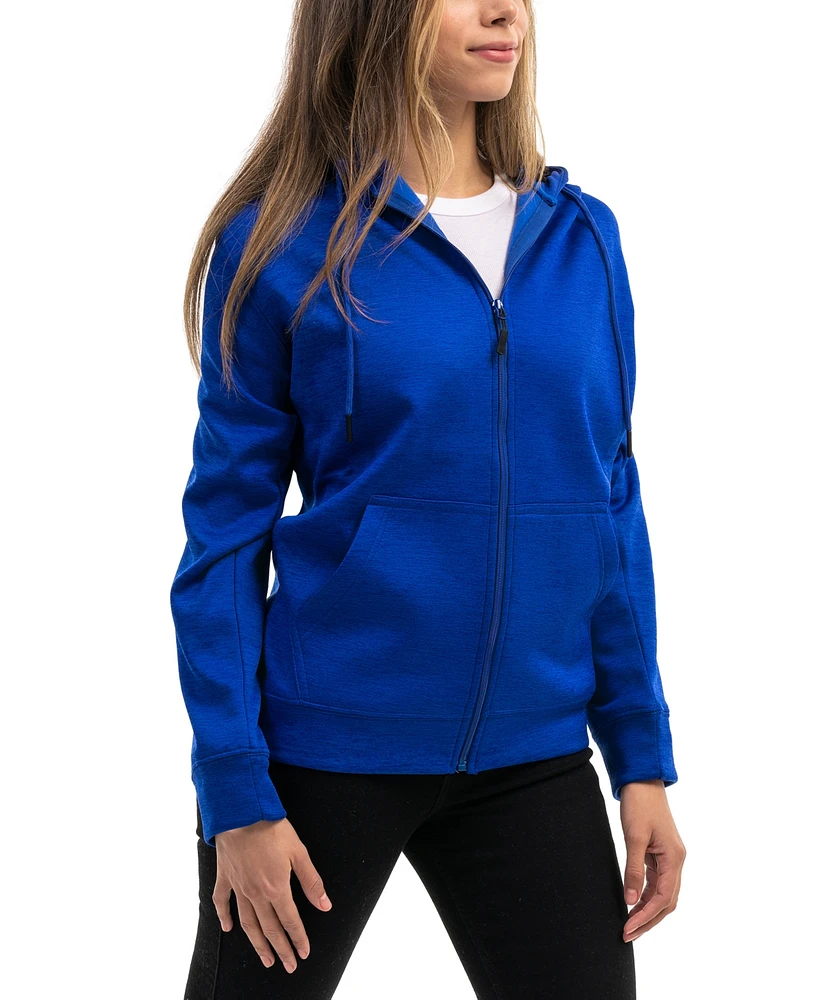 Premium Zip-Up Hoodie for Women with Smooth Matte Finish & Cozy Fleece Inner Lining - Women's Sweater Hood