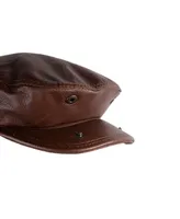 Cloud Nine Sheepskin Men's Warm Leather Ivy Hat