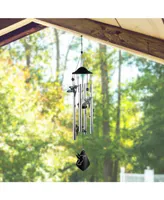 34" Long Hummingbird Silhouette Wind Chime