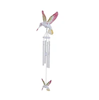 16" Long Hummingbird Acrylic Wind Chime