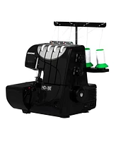 HD4BE Black Edition 2/3/4 Thread Mechanical Serger Sewing Machine