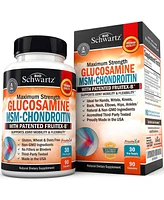 BioSchwartz Glucosamine Chondroitin Msm 2110mg - Joint Support Supplement with Turmeric Curcumin - Gluten-Free Non-gmo Supplement - Made in Usa