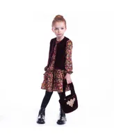 Imoga Collection Little Girls Palmer FW23 Clover Chiffon Dress
