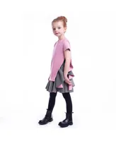 Imoga Collection Big Girls Sloane FW23 Tulip Double Knit Dress