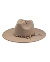 Marcus Adler Braid Trim Felt Panama Hat