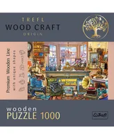 Trefl Wood Craft 1000 Piece Wooden Puzzle - Antique-Like Shop