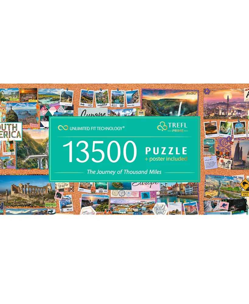 Trefl Prime Puzzles - 13500 Piece Uft - The Journey of Thousand Miles