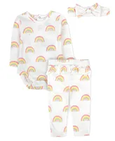 Baby Essentials Girls Layette with Lovey Set