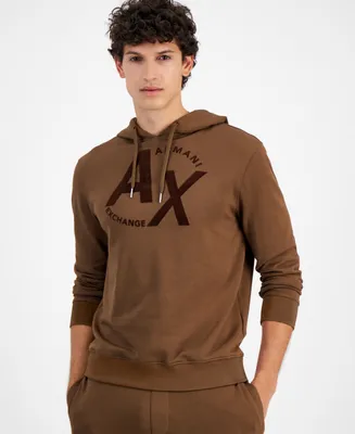 Armani Exchange Men's Big Logo Graphic Hoodie, Created for Macy's