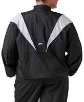 Reebok Plus Zip-Front Long-Sleeve Colorblocked Jacket