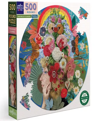 Eeboo- Theatre of Flowers Jigsaw Puzzle