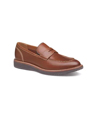 Johnston & Murphy Men's Upton Leather Penny Loafers