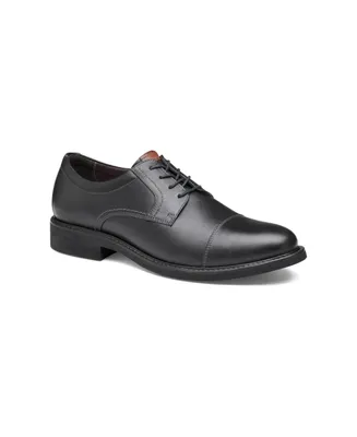 Johnston & Murphy Men's Beasley Leather Cap Toe Shoes
