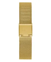 Guess Women's Analog Gold-Tone Stainless Steel and Mesh Watch 32mm