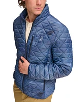 Bass Outdoor Men's Delta Diamond Quilted Packable Puffer Jacket