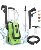 Sugift 2600 Max Psi 1.8 Gpm Electric High Pressure Washer, Cleans Cars/Fences/Patios