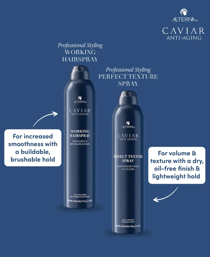 Alterna Caviar Working Hairspray, 15.5 oz.