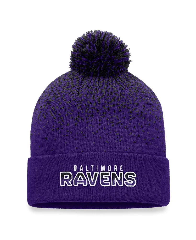 Men's Fanatics Branded Heather Gray/White Baltimore Ravens Trucker Snapback  Hat