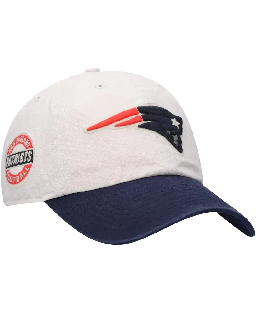 Men's '47 Cream New England Patriots Breakout MVP Trucker Adjustable Hat