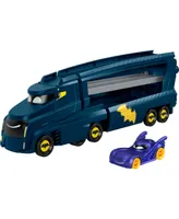 BatWheels Fisher-Price Dc Toy Hauler and Car, Bat-Big Rig with Ramp and Vehicle Storage - Multi