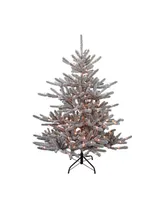 Kurt Adler 5' Pre-Lit Clear Incandescent Vail Pine Tree