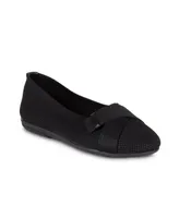 Gloria Vanderbilt Women's Debbie Knit Double Strap Flat