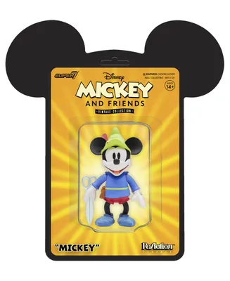 Super 7 Disney Vintage-Like Collection Brave Little Tailor Mickey Mouse 3.75" ReAction Figure