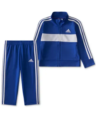 adidas Baby Boys Essential Tricot Jacket and Pants, 2 Piece Set