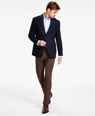 Tommy Hilfiger Men's Modern-Fit All Wool Sport Coats