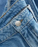 On 34th Women's Patch-Pocket Wide-Leg Jeans, Created for Macy's