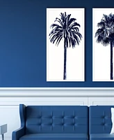 Palm Tree Blue Iii Framed Art