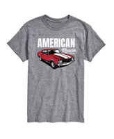 Airwaves Men's American Muscle Car Short Sleeve T-shirt