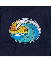 Airwaves Men's Glass Wave Short Sleeve T-shirt