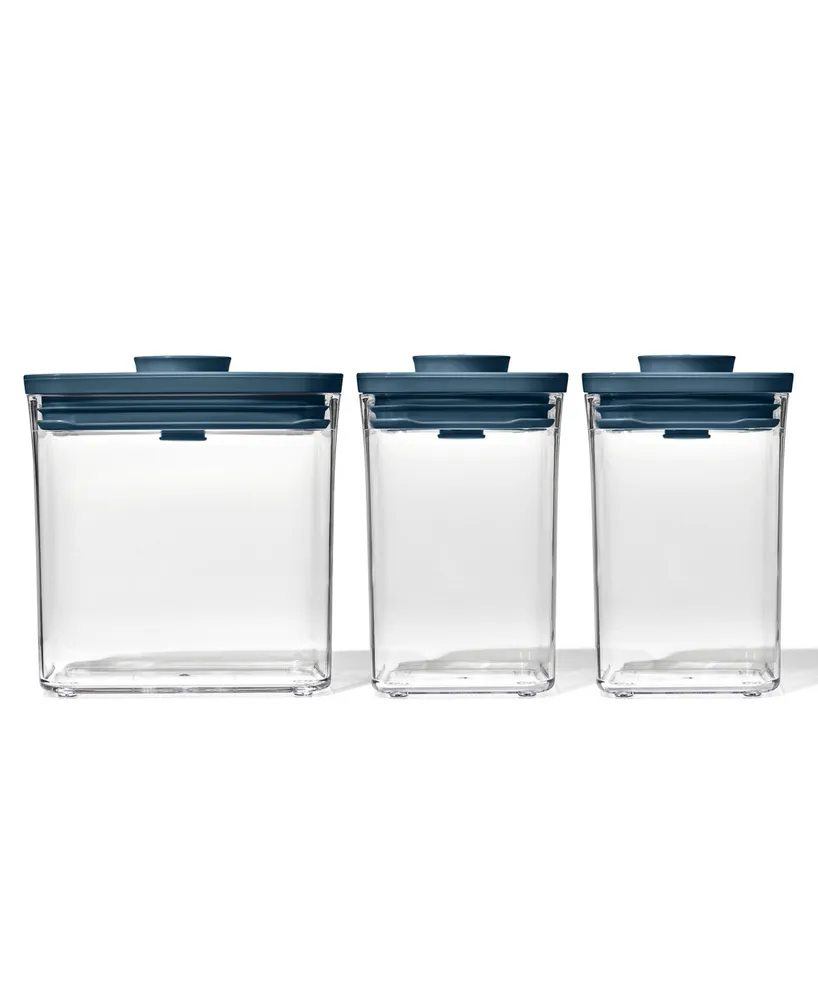 OXO Good Grips 3-Piece Pop Round Container Set