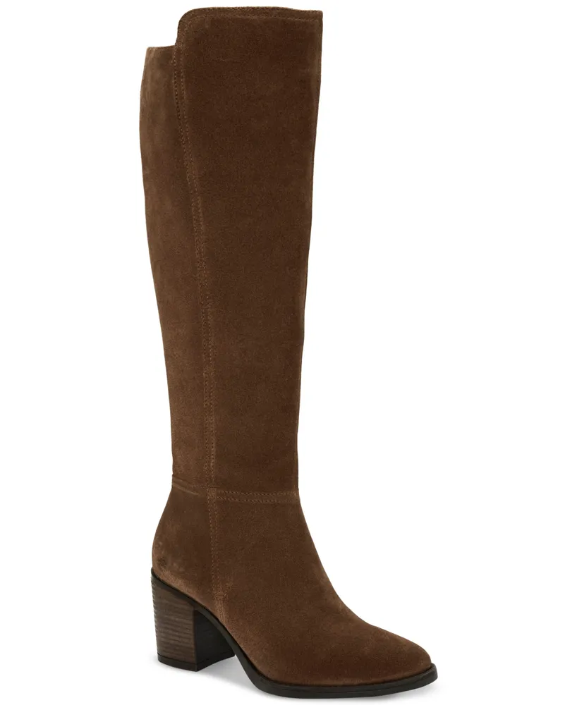 Lucky Brand Women's Bonnay Knee-High Block-Heel Boots