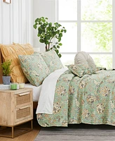 Southshore Fine Linens Jacobean Willow 7 Piece Quilt Set