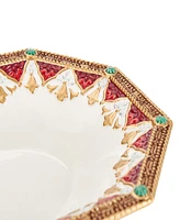 Fitz and Floyd Noel Holiday Large Serving Bowl, 11.5-in