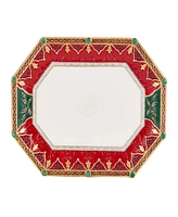 Fitz and Floyd Noel Holiday Large Platter, 16-in x 12-in